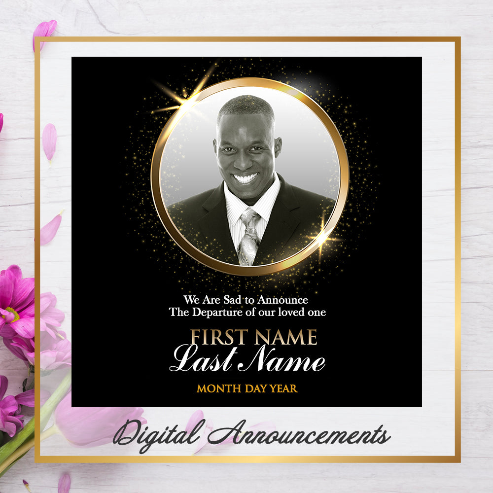 Farewell Online Announcement Template