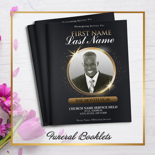 Farewell Funeral Program Template